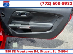 Used 2017  Ford Mustang 2d Fastback EcoBoost Premium at Victory Auto Store near Stuart, FL