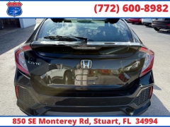 Used 2018  Honda Civic Hatchback 4d EX at Victory Auto Store near Stuart&comma; FL