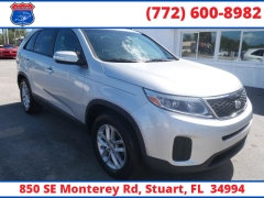 Used 2014  Kia Sorento 4d SUV FWD LX at Victory Auto Store near Stuart&comma; FL