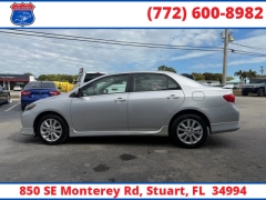 Used 2010  Toyota Corolla 4d Sedan S Auto at Victory Auto Store near Stuart&comma; FL