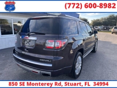 Used 2015  GMC Acadia 4d SUV FWD Denali at Victory Auto Store near Stuart, FL
