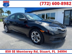 Used 2016  Honda Civic Sedan 4d LX 6spd at Victory Auto Store near Stuart&comma; FL