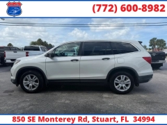 Used 2018  Honda Pilot 4d SUV FWD LX at Victory Auto Store near Stuart&comma; FL