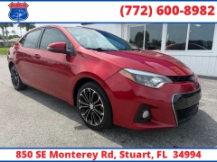 Used 2016  Toyota Corolla 4dr Sdn &lpar;Natl&rpar; at Victory Auto Store near Stuart&comma; FL