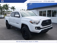 Used 2018 Toyota Tacoma Double Cab 5' Bed V6 4x2 AT (Natl) at Victory Auto Store near Stuart, FL