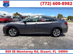 Used 2018  Honda Civic Sedan 4d LX CVT at Victory Auto Store near Stuart&comma; FL
