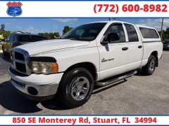 Used 2005  Dodge Ram 1500 4dr Quad Cab 140&period;5" WB SLT at Victory Auto Store near Stuart&comma; FL