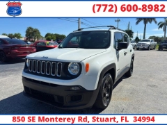 Used 2017  Jeep Renegade 4d SUV FWD Sport Turbo at Victory Auto Store near Stuart&comma; FL