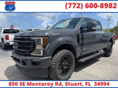 Used 2021  Ford Super Duty F-250 4WD LARIAT Crew Cab SRW 6&period;75' Box at Victory Auto Store near Stuart&comma; FL