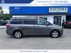 Used 2017 Toyota Sienna LE FWD (Natl) at Victory Auto Store near Stuart, FL