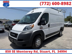 Used 2022  Ram ProMaster Cargo Van 1500 High Roof 136" WB at Victory Auto Store near Stuart&comma; FL