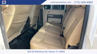 Used 2015 Ford Super Duty F-350 4WD Crew Cab Platinum DRW Longbed at Victory Auto Store near Stuart, FL