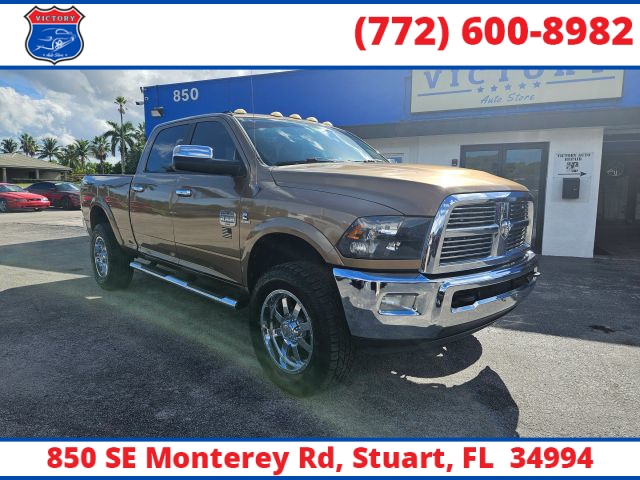 Used 2012  Ram 2500 4WD Crew Cab 149" Laramie Longhorn at Victory Auto Store near Stuart, FL