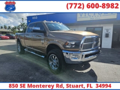 Used 2012  Ram 2500 4WD Crew Cab 149" Laramie Longhorn at Victory Auto Store near Stuart, FL