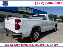 Used 2021  Chevrolet Silverado 1500 2WD Reg Cab 140" Work Truck at Victory Auto Store near Stuart&comma; FL