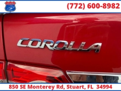 Used 2013  Toyota Corolla 4d Sedan S Auto at Victory Auto Store near Stuart&comma; FL