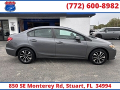 Used 2013  Honda Civic Sdn 4dr Auto EX-L at Victory Auto Store near Stuart&comma; FL