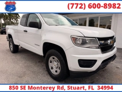 Used 2020  Chevrolet Colorado 2WD Ext Cab WT at Victory Auto Store near Stuart&comma; FL