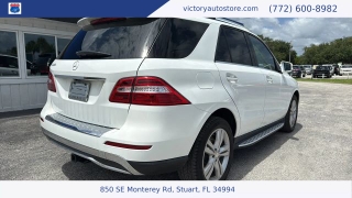 Used 2015 Mercedes-Benz M-Class 4d SUV ML350 at Victory Auto Store near Stuart, FL