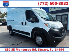 Used 2023  Ram ProMaster Cargo Van 1500 High Roof 136" WB at Victory Auto Store near Stuart&comma; FL