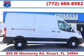 Used 2020  Ford Transit Cargo Van T-150 Med Rf 8670 GVWR RWD at Victory Auto Store near Stuart, FL
