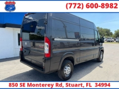 Used 2018  Ram ProMaster Cargo Van 1500 High Roof Van 136" WB at Victory Auto Store near Stuart&comma; FL