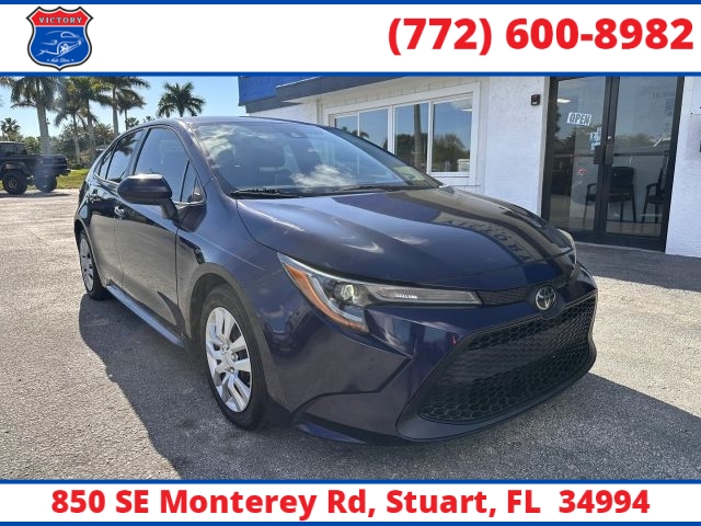 Used 2020  Toyota Corolla 4d Sedan LE at Victory Auto Store near Stuart&comma; FL