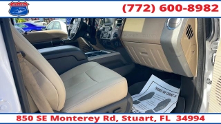 Used 2015  Ford Super Duty F-350 4WD Crew Cab Platinum DRW Longbed at Victory Auto Store near Stuart, FL