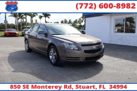 Used 2010  Chevrolet Malibu 4d Sedan LT w/2LT at Victory Auto Store near Stuart, FL