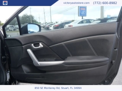 Used 2014 Honda Civic Coupe 2dr CVT EX-L at Victory Auto Store near Stuart, FL