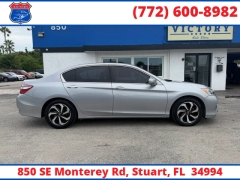 Used 2016  Honda Accord Sedan 4d EX-L V6 at Victory Auto Store near Stuart&comma; FL