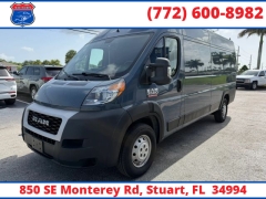 Used 2019  Ram ProMaster Cargo Van 3500 High Roof Ext Van 159" WB at Victory Auto Store near Stuart&comma; FL