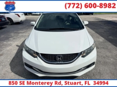 Used 2015  Honda Civic Sedan 4d LX CVT at Victory Auto Store near Stuart&comma; FL