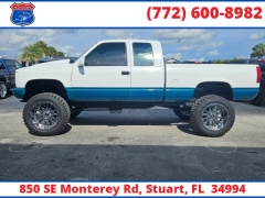 Used 1993  Chevrolet K1500 Pickup 4WD Ext Cab Silverado Longbed at Victory Auto Store near Stuart&comma; FL
