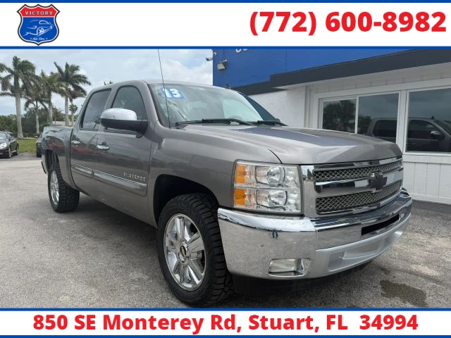 Used 2013 Chevrolet Silverado 1500 2WD Crew Cab LT at Victory Auto Store near Stuart, FL