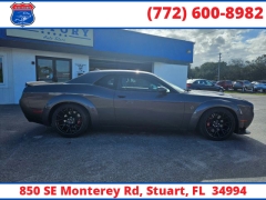 Used 2016  Dodge Challenger 2d Coupe SRT Hellcat at Victory Auto Store near Stuart&comma; FL