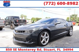 Used 2015  Chevrolet Camaro 2d Coupe SS1 at Victory Auto Store near Stuart, FL