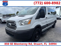 Used 2019  Ford Transit Passenger Wagon T-350 148" Low Roof Swing-Out RH Dr at Victory Auto Store near Stuart&comma; FL