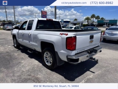 Used 2018 Chevrolet Silverado 1500 4WD Double Cab 143.5" LT w/1LT at Victory Auto Store near Stuart, FL