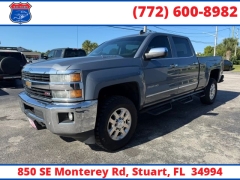 Used 2015  Chevrolet Silverado 2500HD Built After Aug 14 4WD Crew Cab 153&period;7" LTZ at Victory Auto Store near Stuart&comma; FL