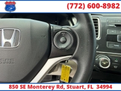 Used 2013  Honda Civic Sedan 4d LX Auto at Victory Auto Store near Stuart&comma; FL