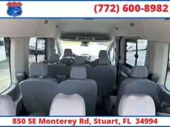 Used 2017  Ford Transit Wagon T-350 148" Med Roof Sliding RH Dr at Victory Auto Store near Stuart&comma; FL