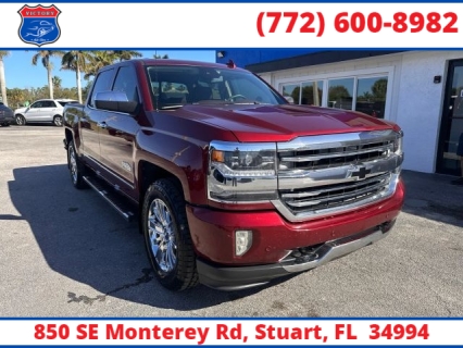 Used 2016 Chevrolet Silverado 1500 4WD Crew Cab High Country at Victory Auto Store near Stuart, FL
