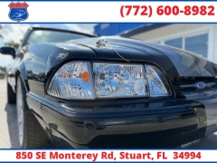 Used 1989  Ford Mustang 2d Convertible LX Sport at Victory Auto Store near Stuart&comma; FL