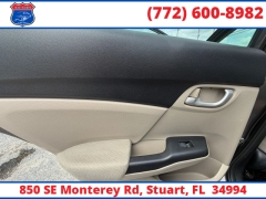 Used 2013  Honda Civic Sedan 4d LX Auto at Victory Auto Store near Stuart&comma; FL