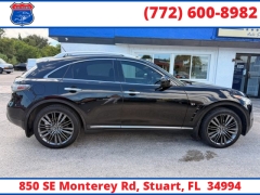 Used 2017  INFINITI QX70 4d SUV RWD at Victory Auto Store near Stuart&comma; FL