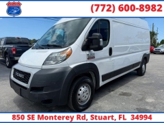 Used 2020  Ram ProMaster Cargo Van 2500 High Roof Van 159" WB at Victory Auto Store near Stuart&comma; FL