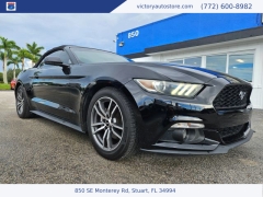 Used 2015 Ford Mustang 2d Convertible EcoBoost Premium at Victory Auto Store near Stuart, FL