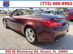 Used 2010  INFINITI G37 Convertible 2dr Base at Victory Auto Store near Stuart&comma; FL