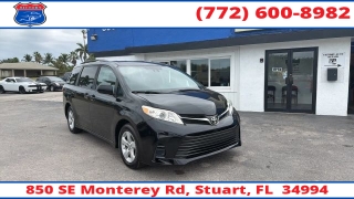 Used 2019  Toyota Sienna 4d Wagon FWD LE 7-Pass Auto Access Seat at Victory Auto Store near Stuart&comma; FL